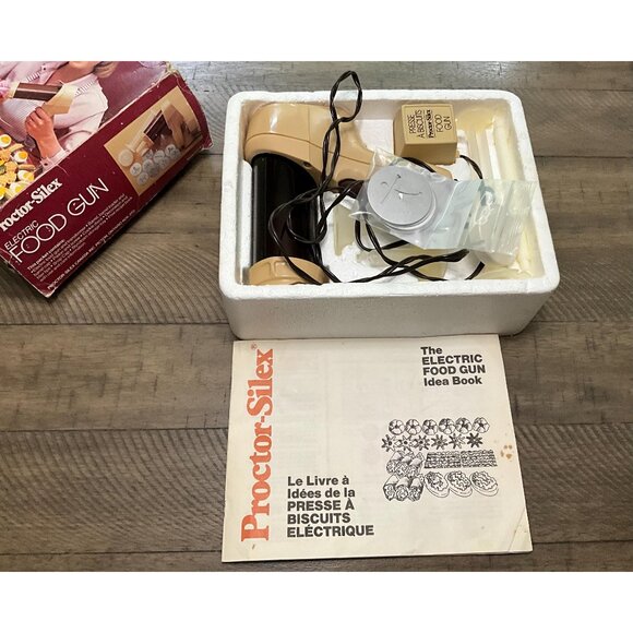 Proctor Silex Electric Food Gun Cookie Press   Baking Christmas Cookies - Picture 2 of 3